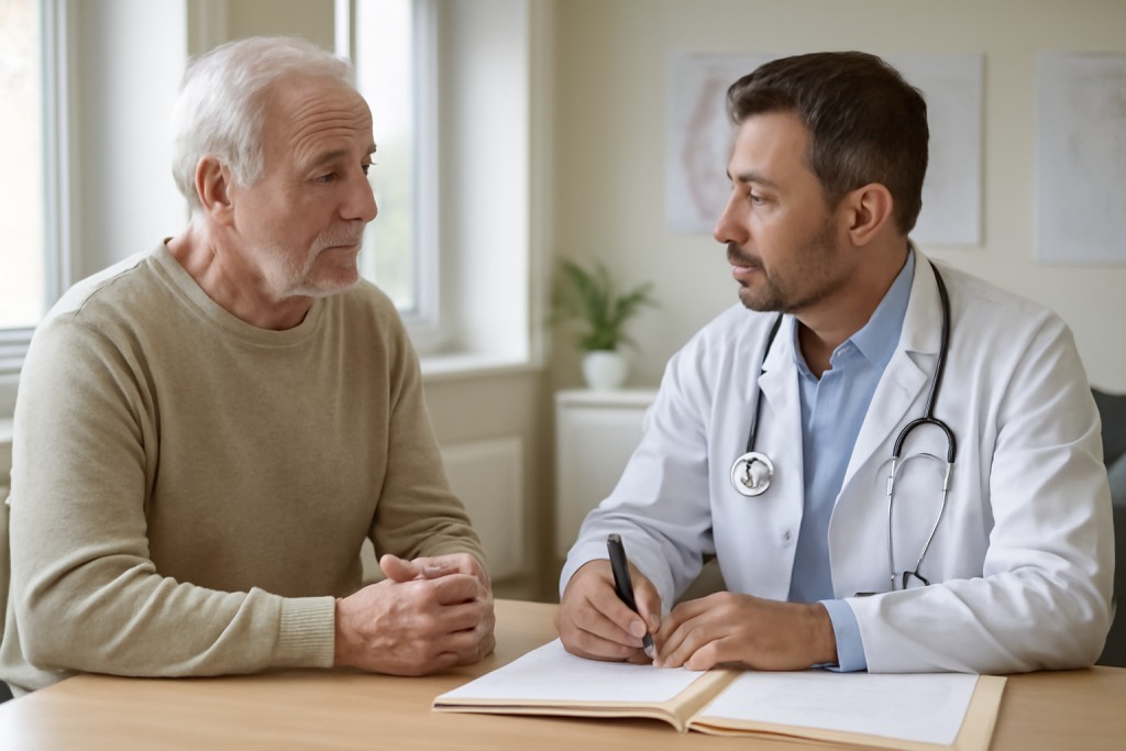 Adénome de la prostate : causes, symptômes & examens