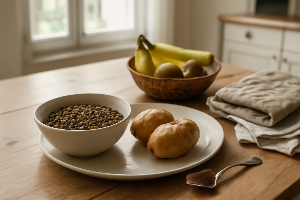 Aliments riches en potassium : liste essentielle