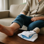 Cheville enflée : causes et premiers gestes