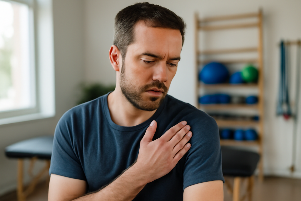 Douleur omoplate droite : causes & solutions