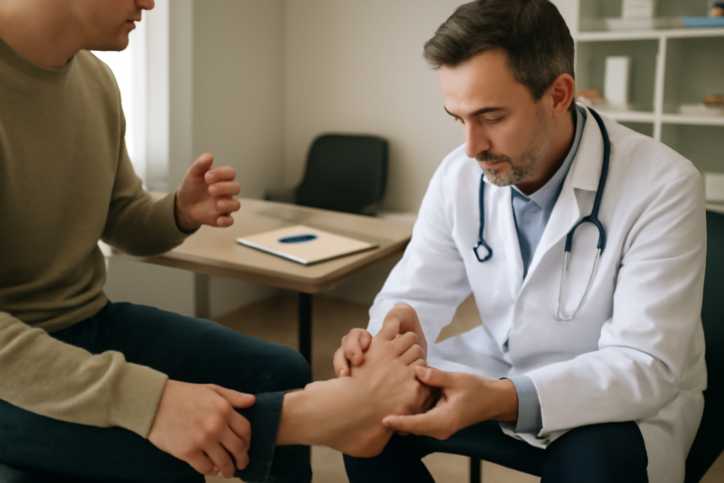 Neuropathie des pieds : symptômes à reconnaître