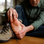 Douleur dessus du pied : causes & conseils