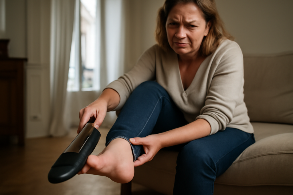 Comment soulager une douleur sur le dessus du pied