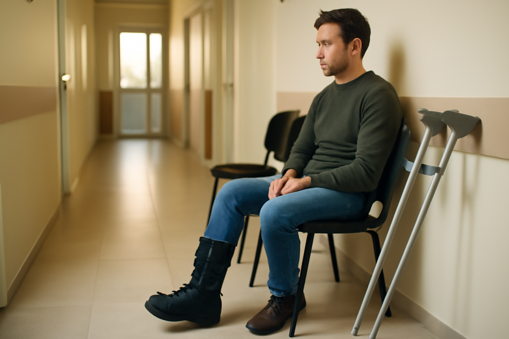 Combien de temps pour marcher après fracture malléole