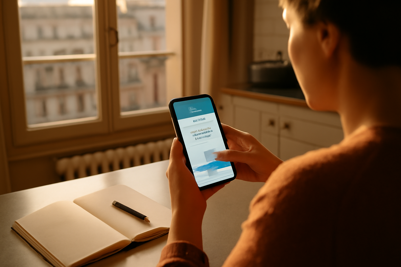 doctolib : écran de prise de rendez-vous en ligne sur smartphone