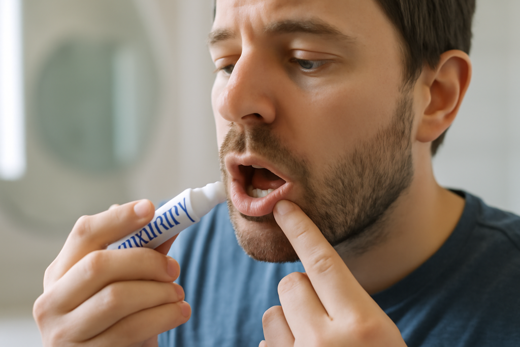 Hyalugel : gel buccal aphtes et plaies
