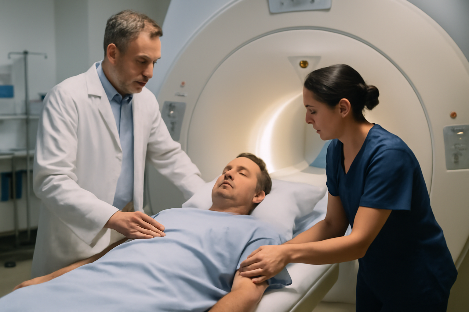syndrome de la queue de cheval : IRM en urgence et examen neurologique