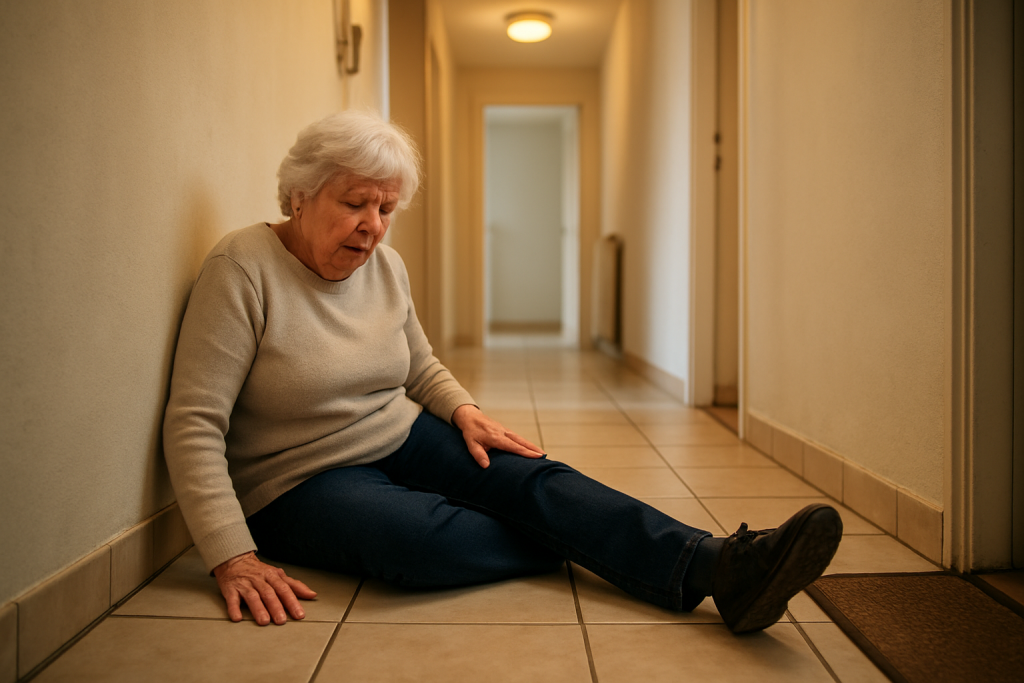Chute de plain pied : causes, risques & prévention