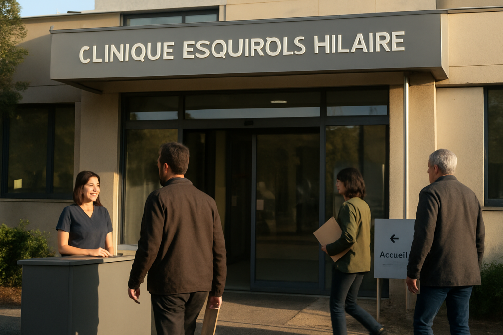 Clinique Saint Hilaire Agen : RDV et contact