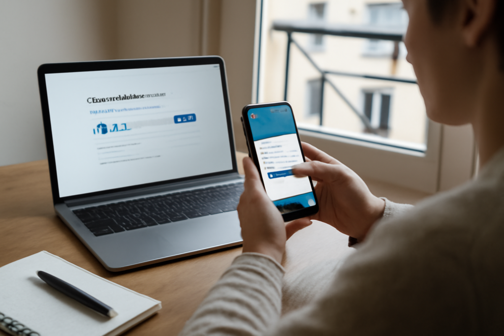 docotlib : se connecter et gérer son compte