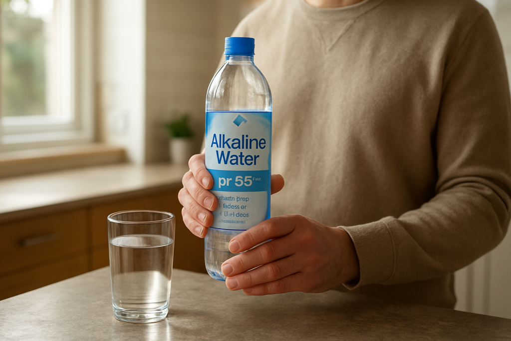 Eau alcaline : définition, bienfaits et précautions