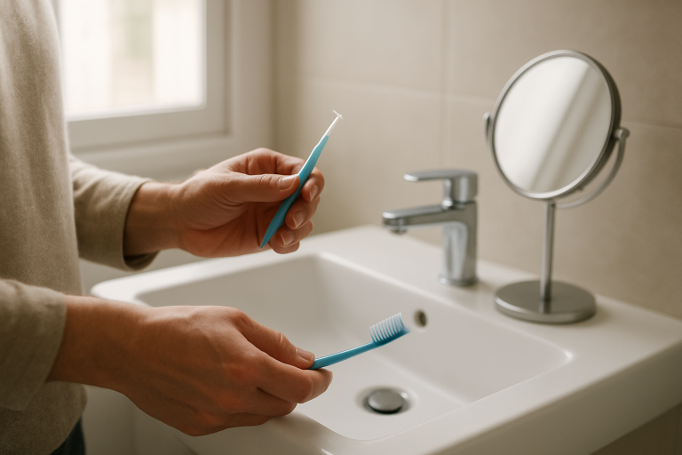 Brossettes interdentaires : guide d’utilisation
